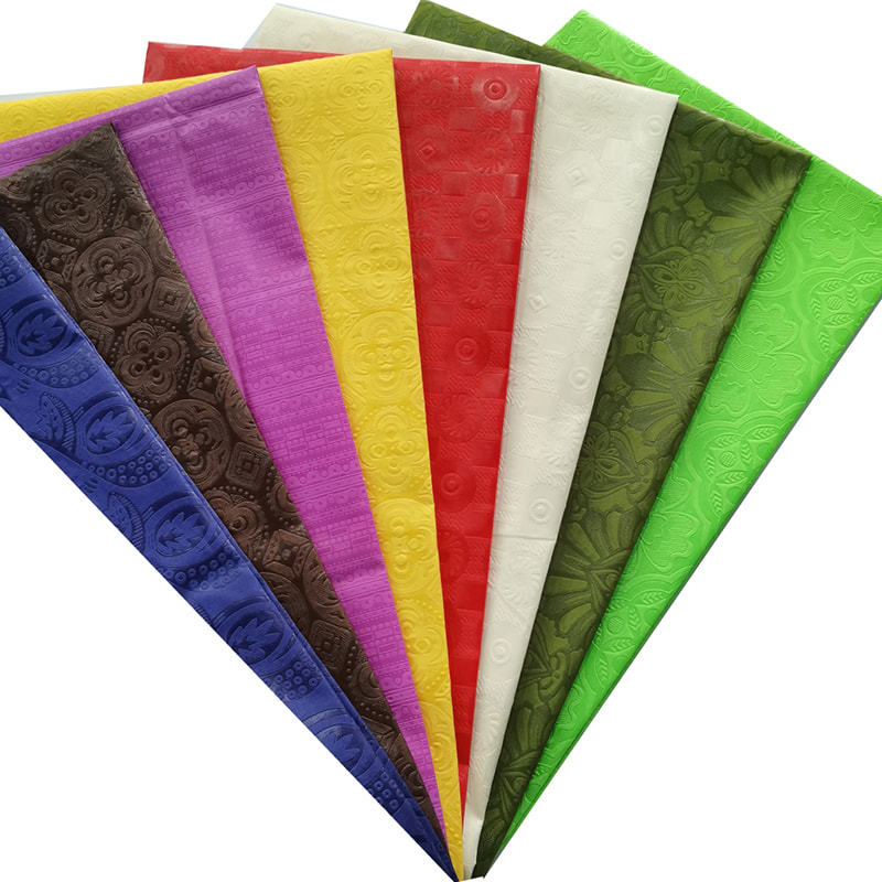 TMIE-08-2-2 110GSM Pakaian Kerja Berat Sedang Kain Polos Berwarna Cerah Dicelup dengan Desain Bunga Cerah 3D Kain Poplin Poliester Timbul