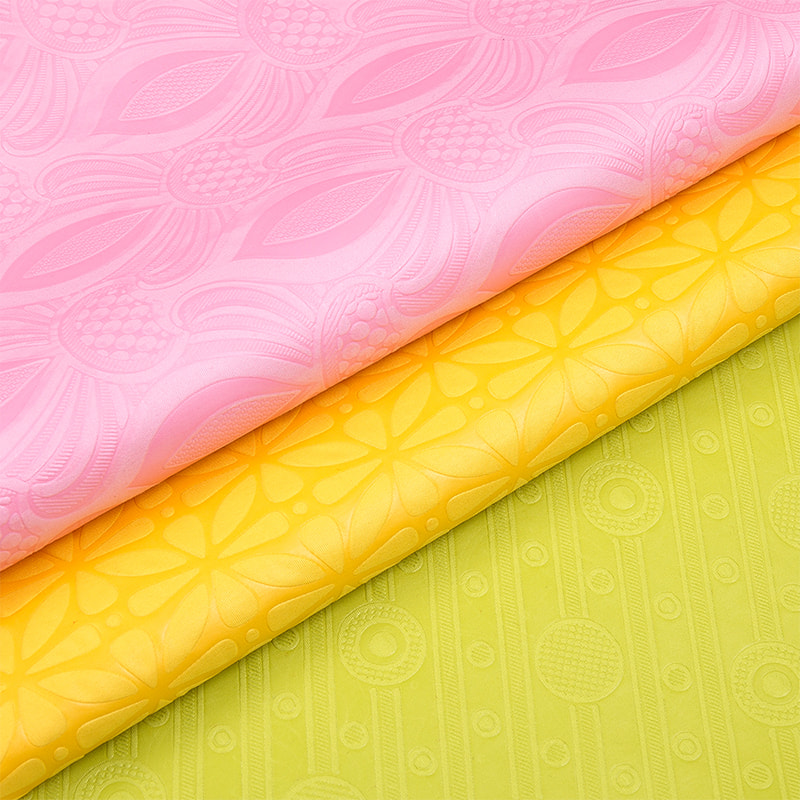 TMIE-06-4 Kain Bazin Timbul Warna Dicelup