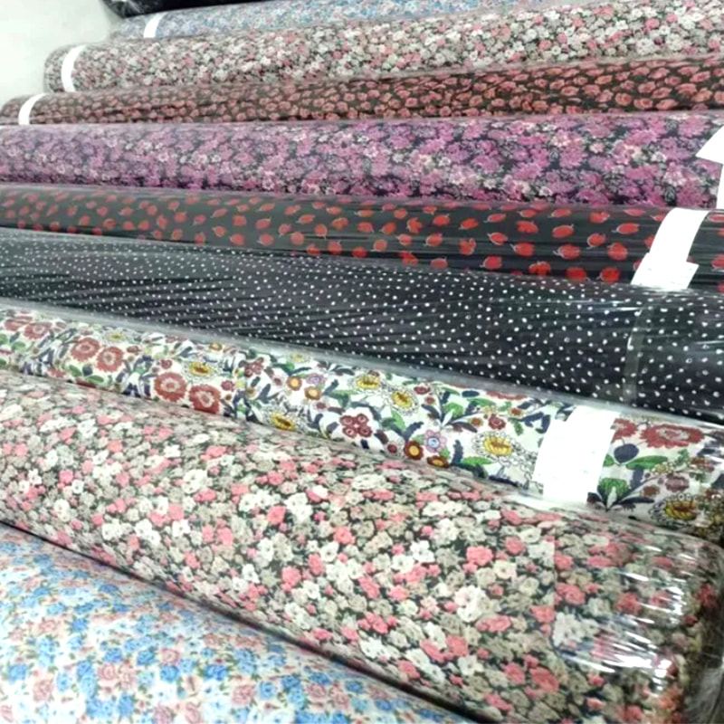 TMIE-08-3-2 115GSM Kain Poplin Twill Cetak Poliester