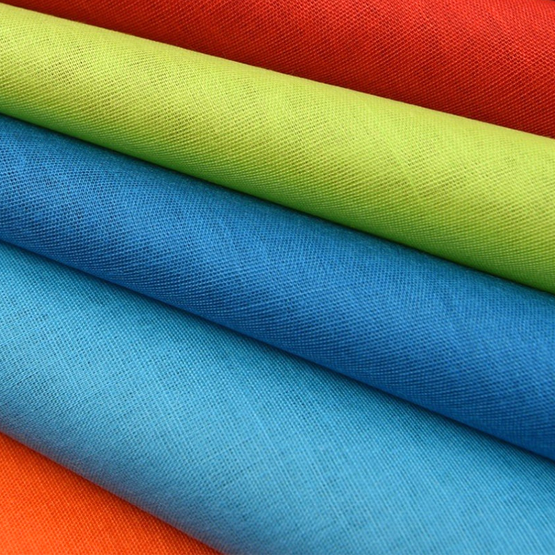 TMIE-08-5-2 Lebar 112CM Ringan 75GSM Warna Disesuaikan dan Lebih dari 100+warna Lapisan Dicelup Kain Poliester Poplin