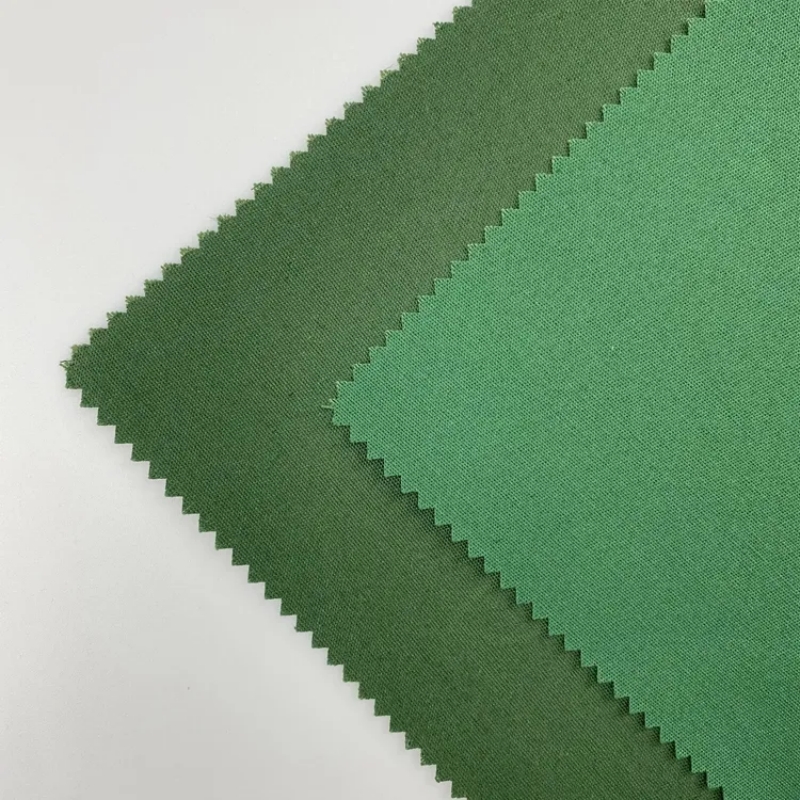 TMIE-08-4-3 120GSM Warna Dicelup Kain Poliester Poplin Twill