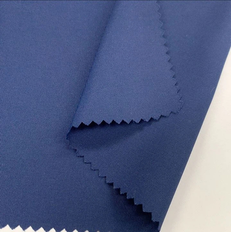 TMIE-08-4-3 120GSM Warna Dicelup Kain Poliester Poplin Twill